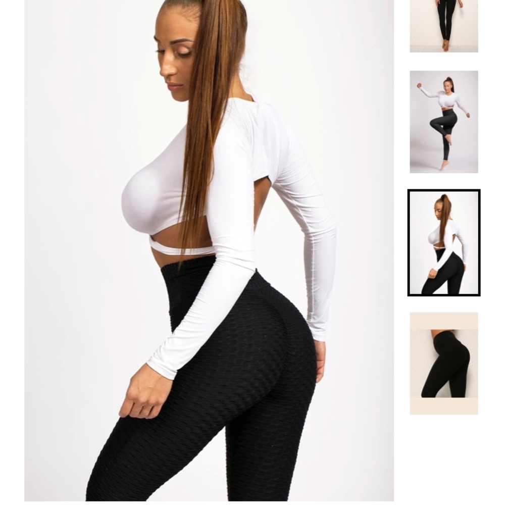 Molly Skiim black anti cellulite leggings